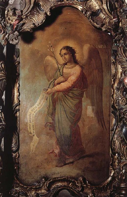 Nicolae Grigorescu Archangel Gabriel oil painting image